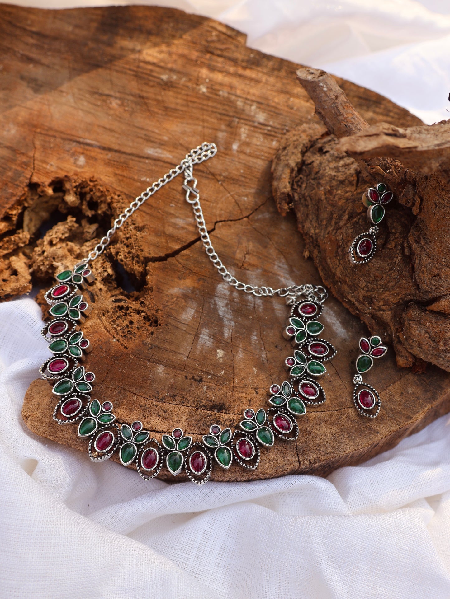 Sharvani necklace with earrings